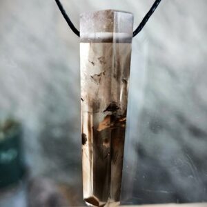 Pendentif Quartz Fumé de Savoie