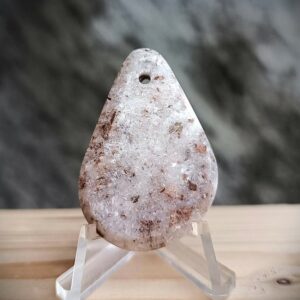 Pendentif Gypse Rose de Savoie